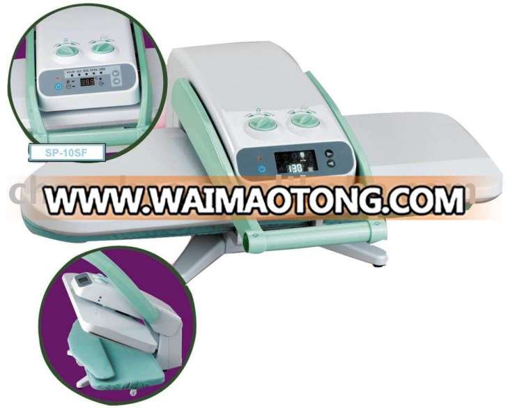 new model of steam press iron with LED display